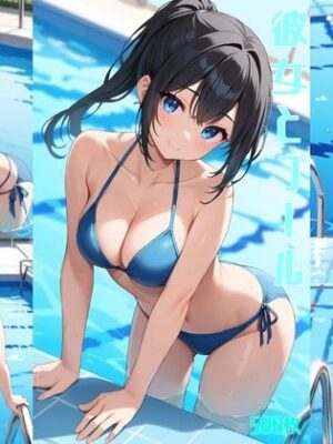彼女とプール【500枚】【女子高生】