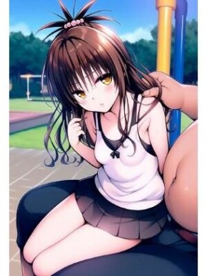 ToLOVEる 結城美柑 昼の公園でおじさん達と露出SEX【すみれもぐ】